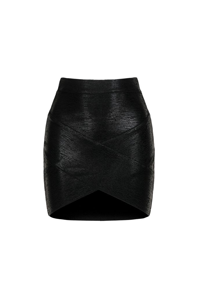 Stolen Cross Bandage Mini Skirt
